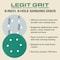 Legit Grit 6 inch Sand paper Disc, 6-Hole, 320 Grit, 150PK LG6-6320-150 - alternate 4